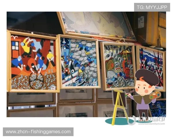 岱山非遗体验区渔画创作，孩子绘出专属“软曲记忆”